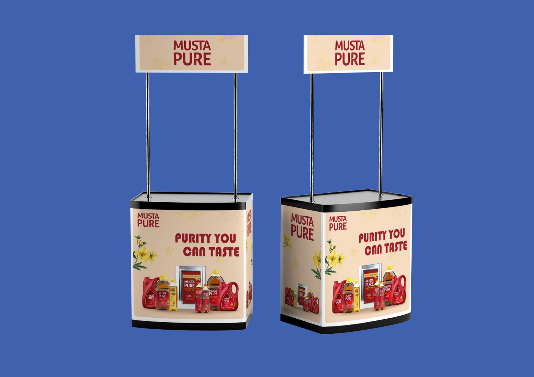 PIR Brand — MustaPure promotional canopy tent