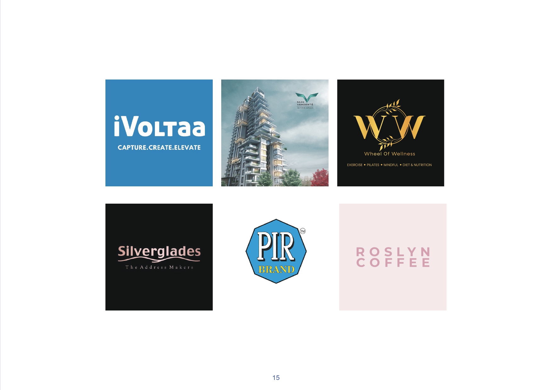 MEDIAMIX clients — iVoltaa, PIR, Silverglades, Saan Verdanté, Wheel of Wellness, Roslyn Coffee