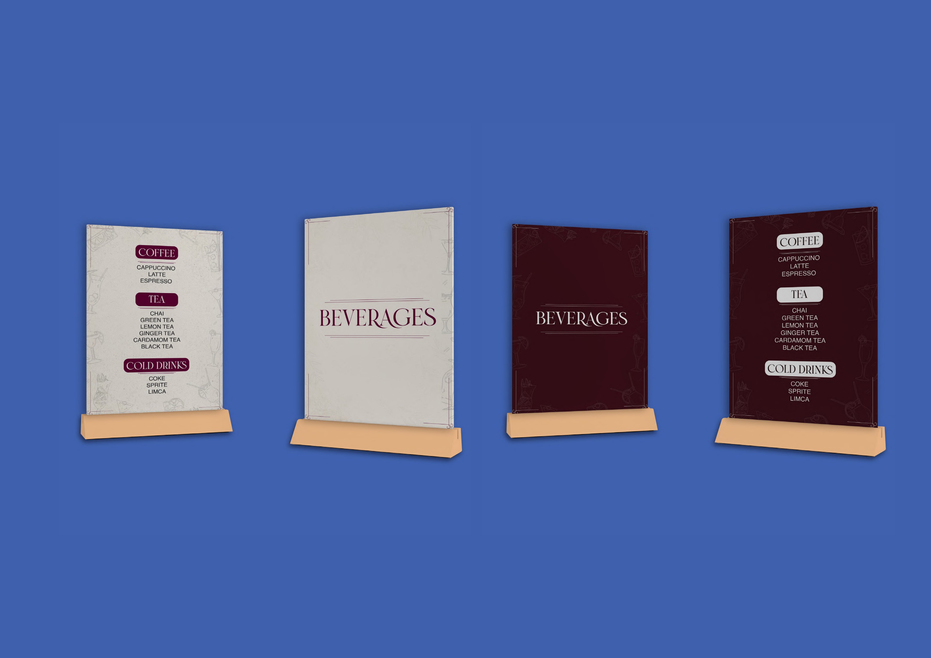 Roslyn Coffee menu